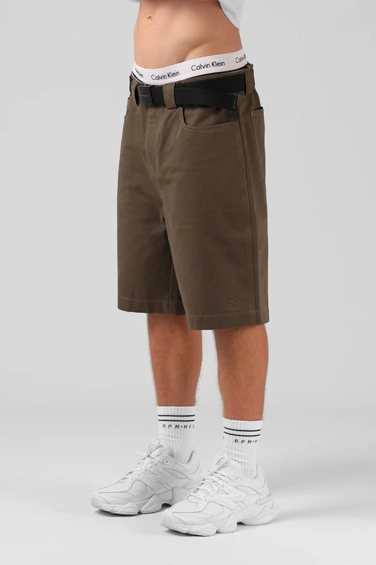 RPM Y2K Drill Short Olive