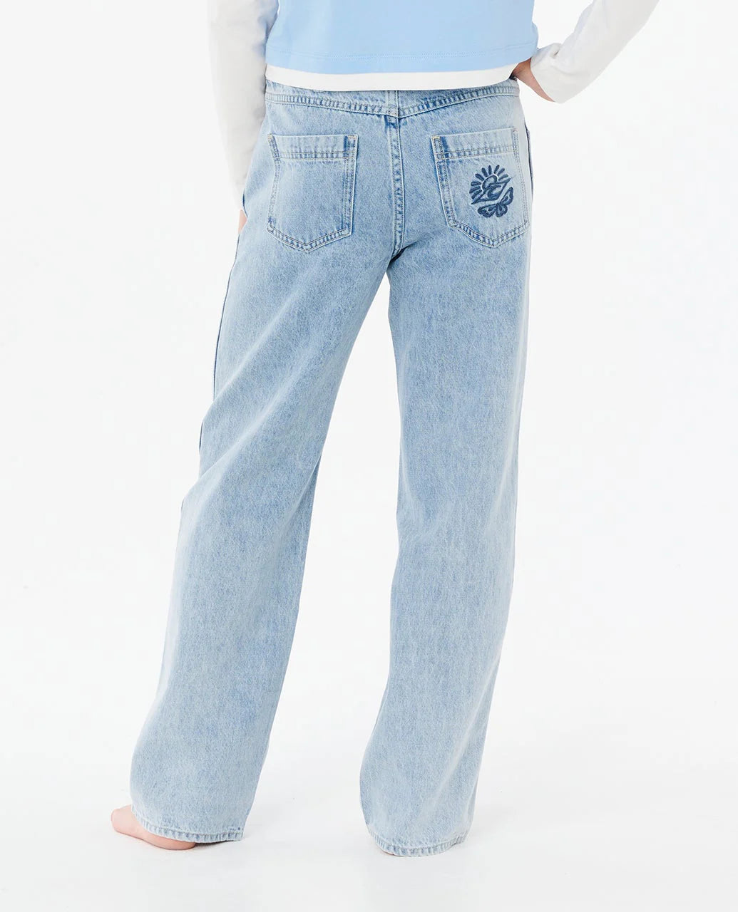 RIP CURL Girl Aggie Relaxed Jean 8-14 years