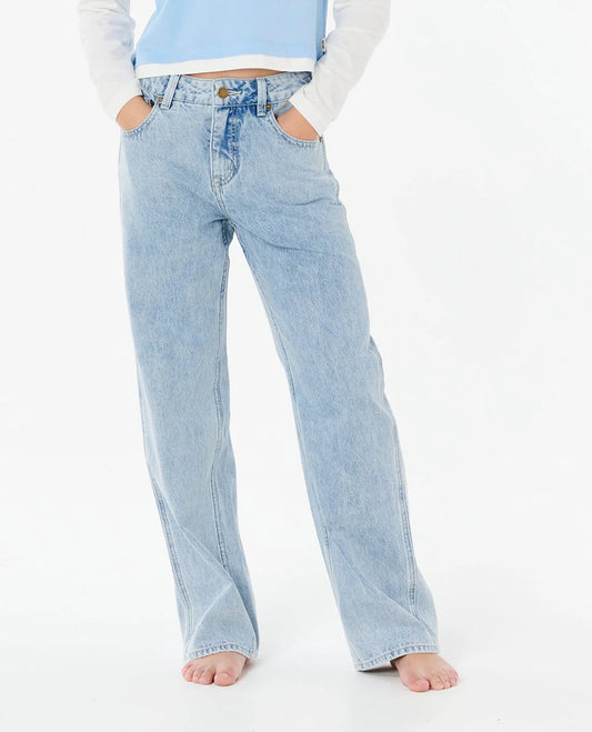 RIP CURL Girl Aggie Relaxed Jean 8-14 years