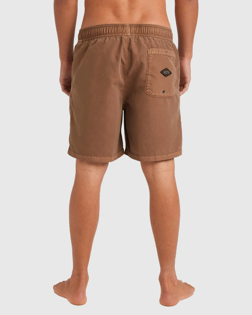 BILLABONG All Day Overdye Layback Short Tabacco
