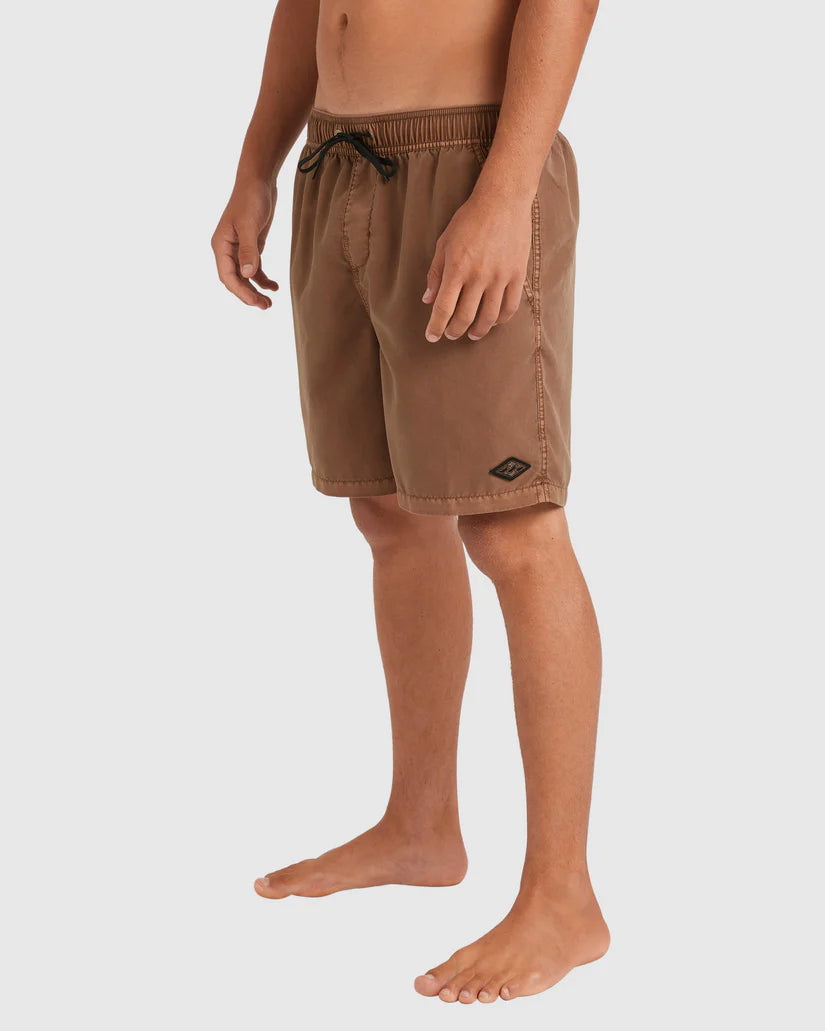BILLABONG All Day Overdye Layback Short Tabacco