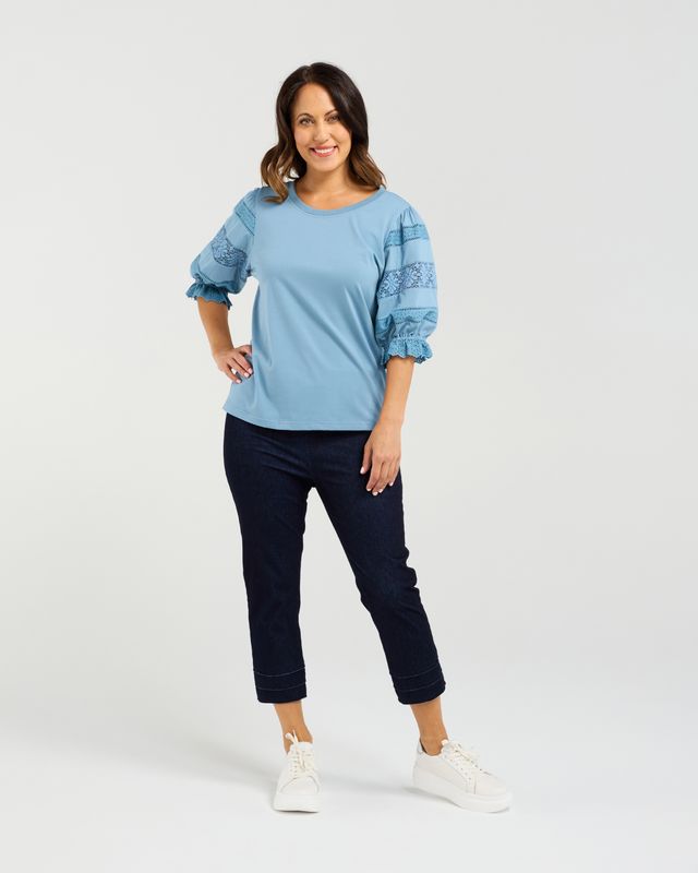 SEDUCE Amber Top Blue