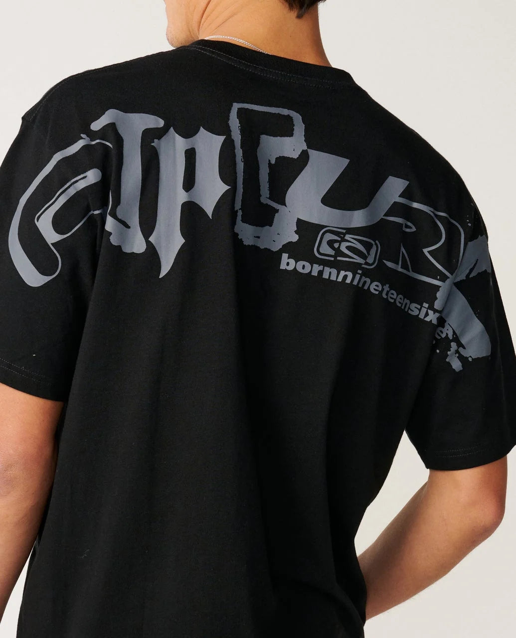 RIP CURL Archive Skull Tee Black