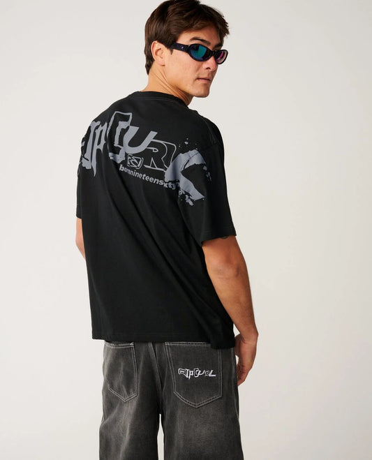 RIP CURL Archive Skull Tee Black