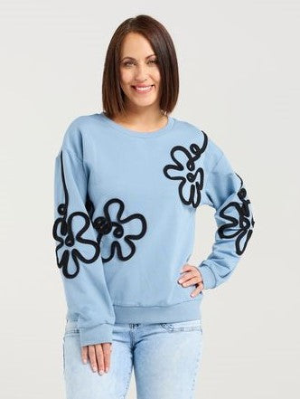 SEDUCE Aurelia Sweater Blue