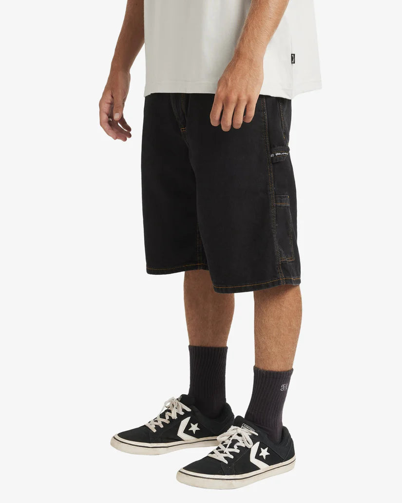 BILLABONG Bad Dog Denim Walkshort Washed Black