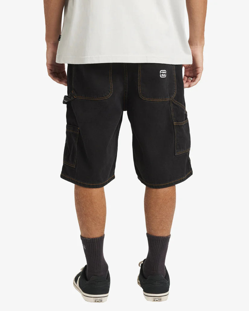 BILLABONG Bad Dog Denim Walkshort Washed Black