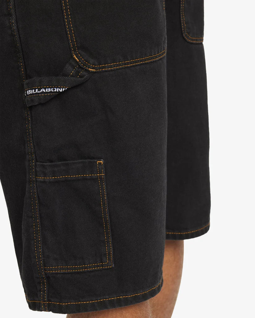 BILLABONG Bad Dog Denim Walkshort Washed Black
