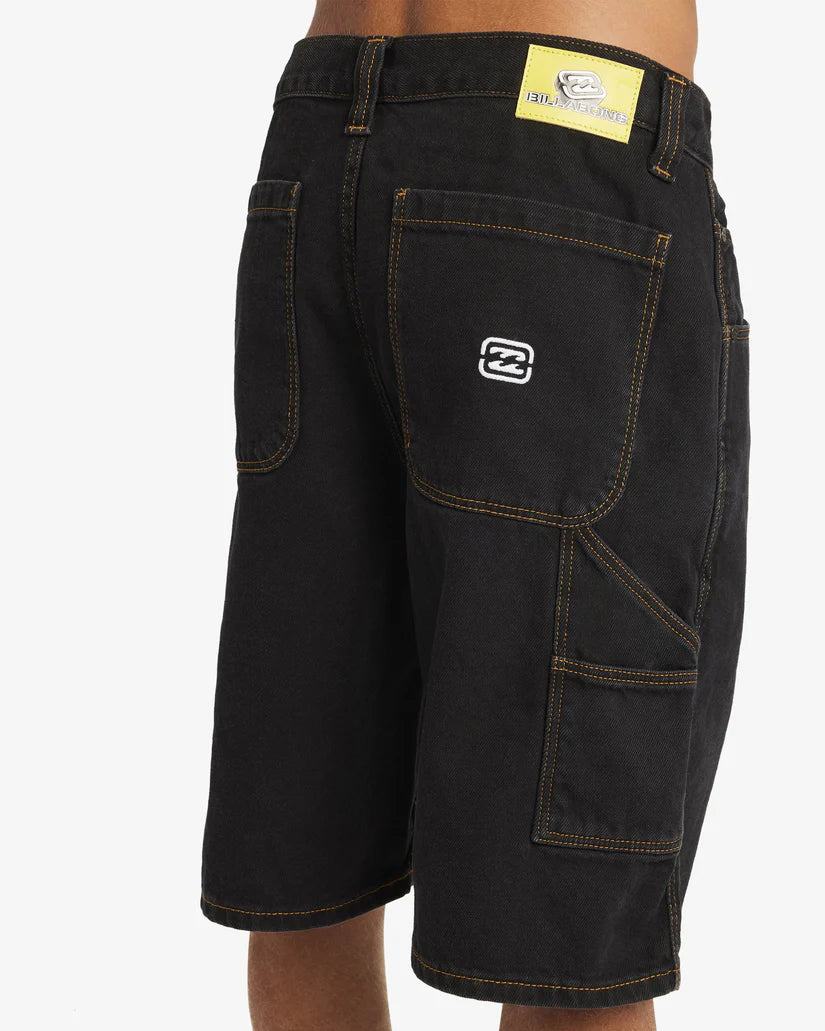 BILLABONG Bad Dog Denim Walkshort Washed Black