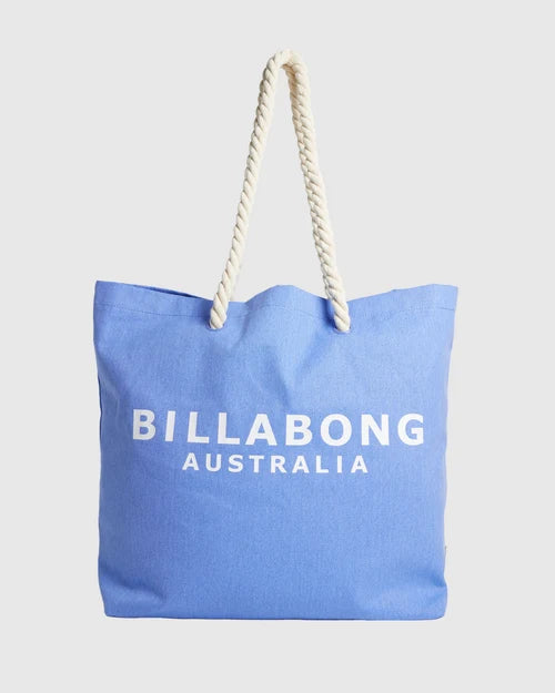 BILLABONG Society Beach Tote Bag Royal Blue
