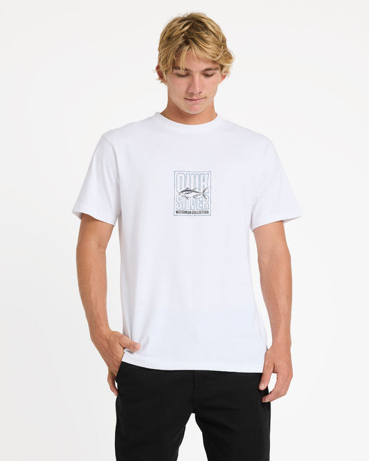 QUIKSILVER Blind Cast Tee White