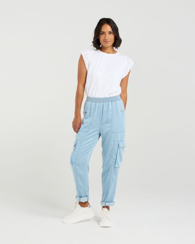 ET ALIA Carter Cargo Skyblue Wash