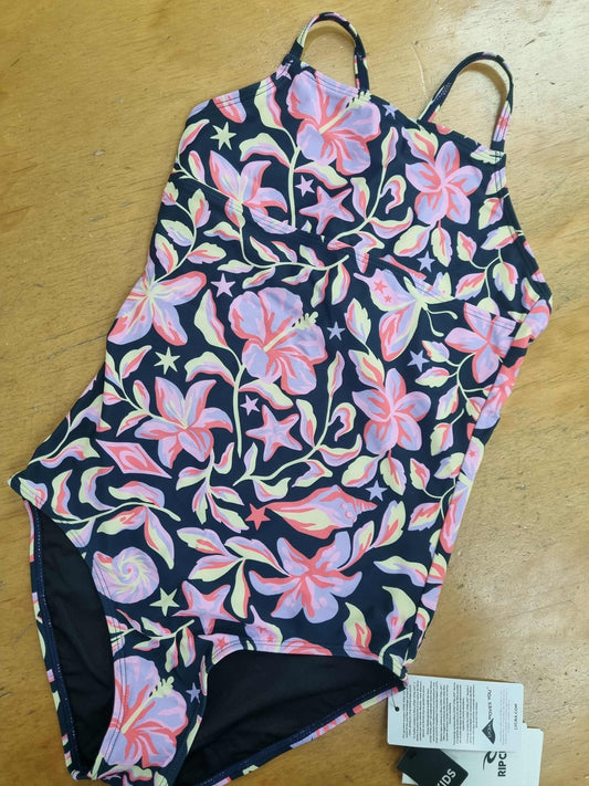 RIP CURL Girls One Piece Tog Sunset Skies 8 -14 years