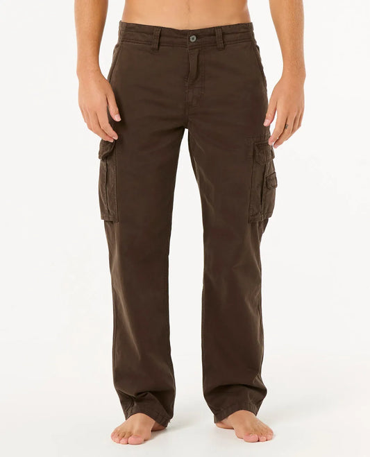 RIP CURL Classic Surf Trail Relaxed Cargo Pant Coffee