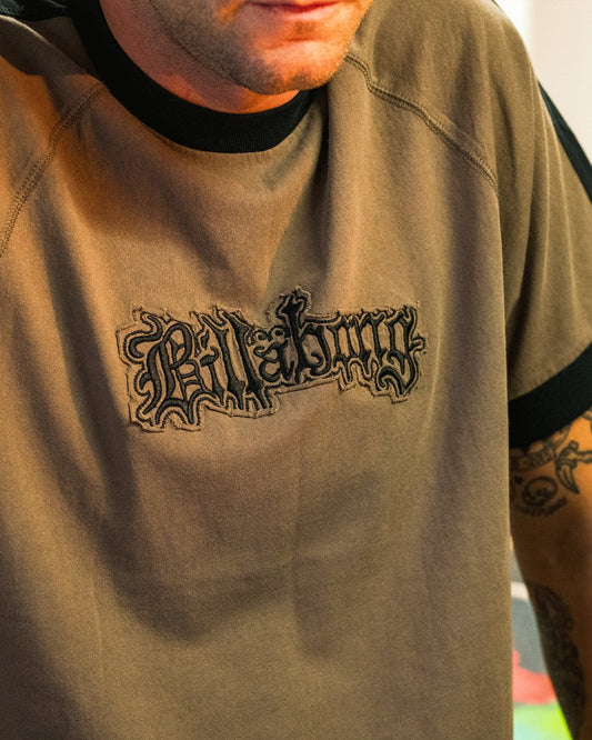 BILLABONG Creed Panel Tee Cava