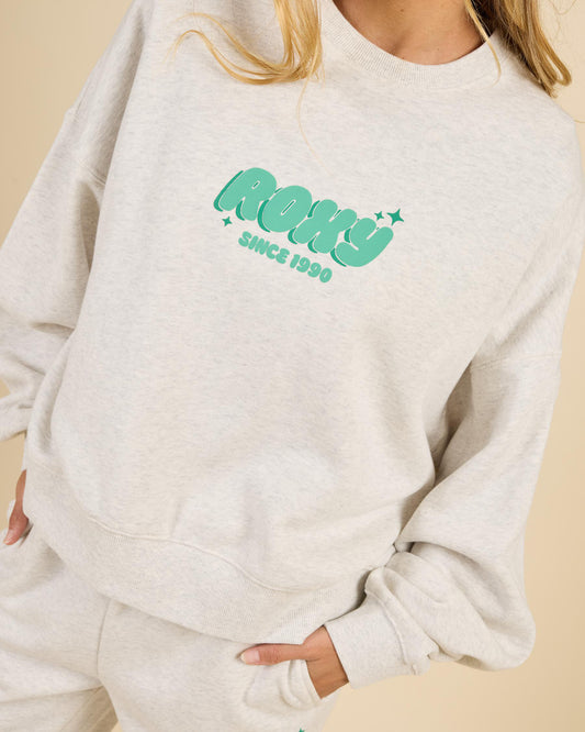 ROXY Girl Cruiser Crew Ash Heather 8-12 years