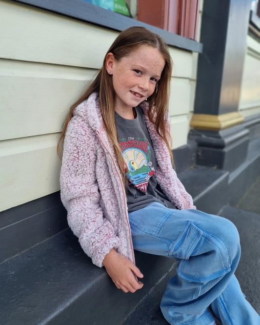 Rip Curl Girl Dark N Stormy Zip Thru Jacket 1-8 years