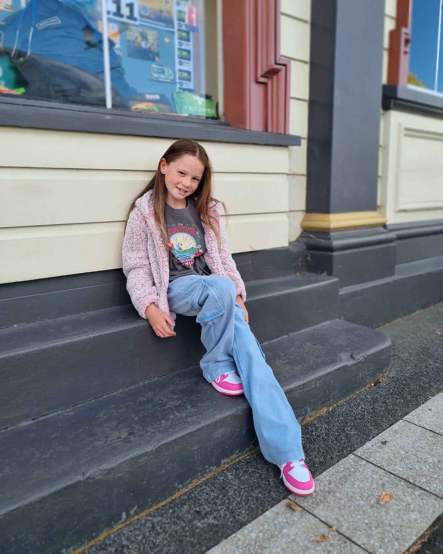 Rip Curl Girl Dark N Stormy Zip Thru Jacket 1-8 years