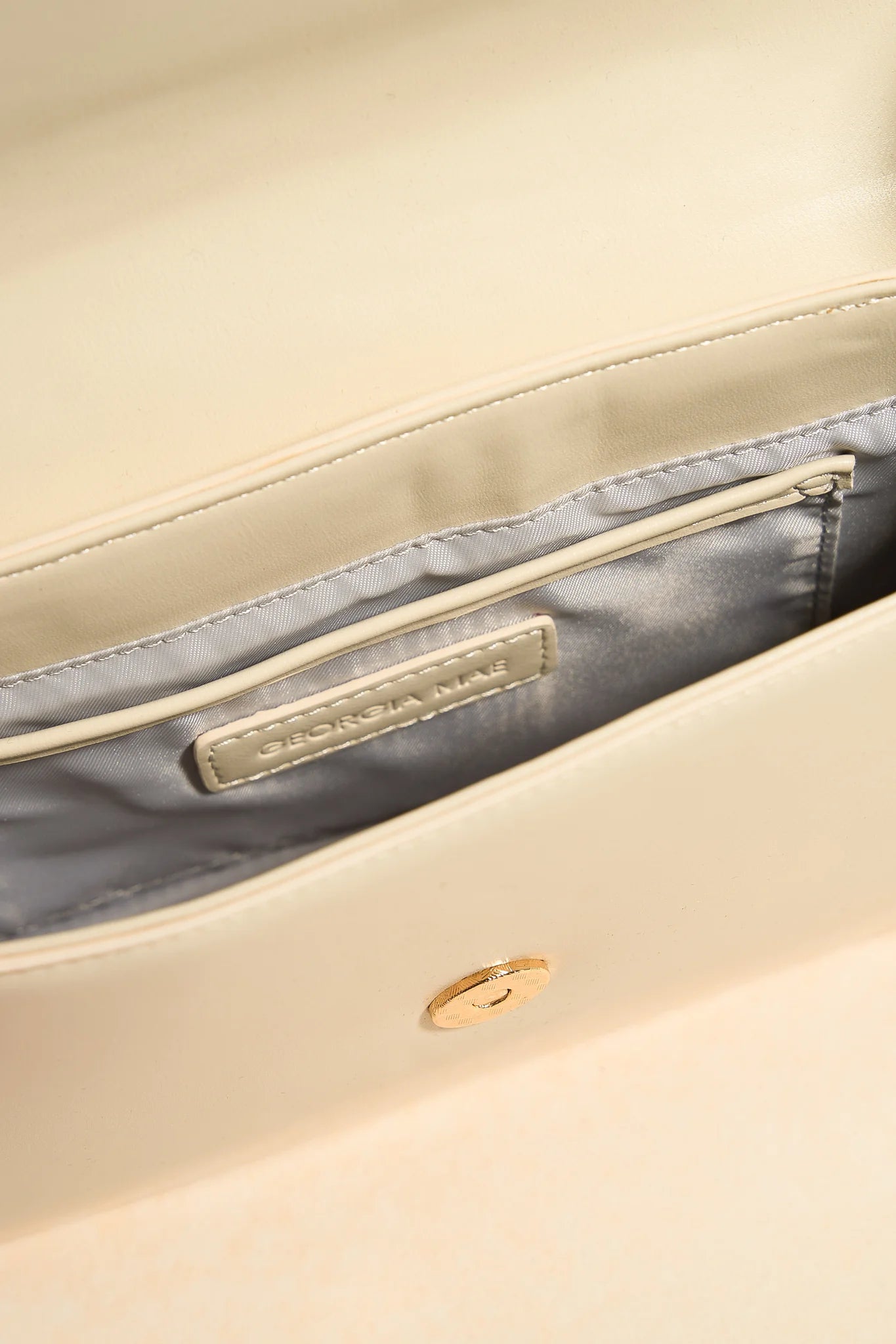 GEORGIA MAE Date Night Shoulder Bag Cream