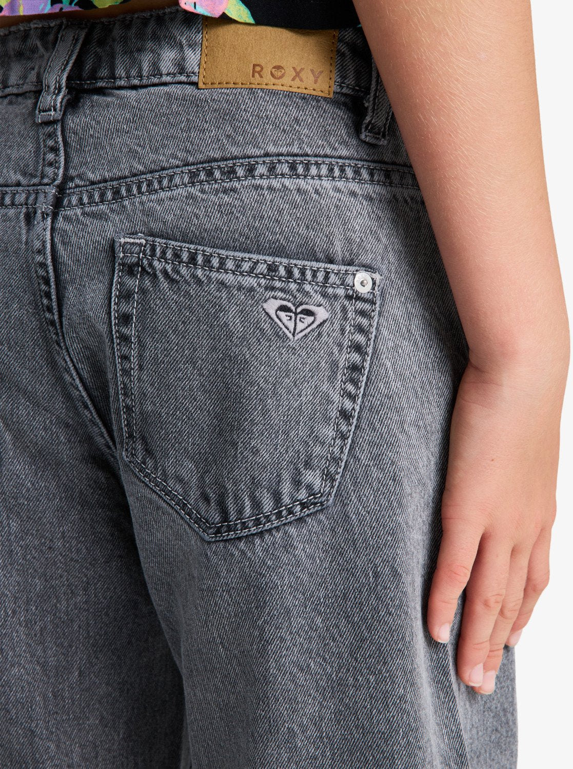 ROXY Girl Dawn Patrol Mid Lava Denim Pant 8-14 years