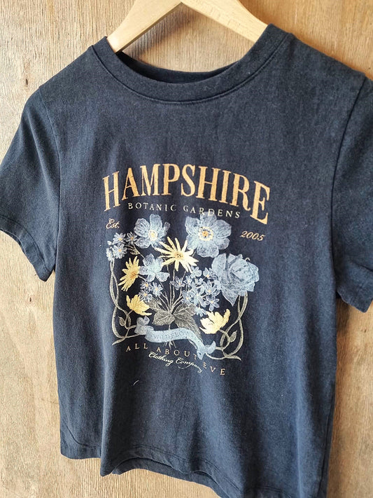 ALL ABOUT EVE Hampshire Regular Fit Tee Charcoal