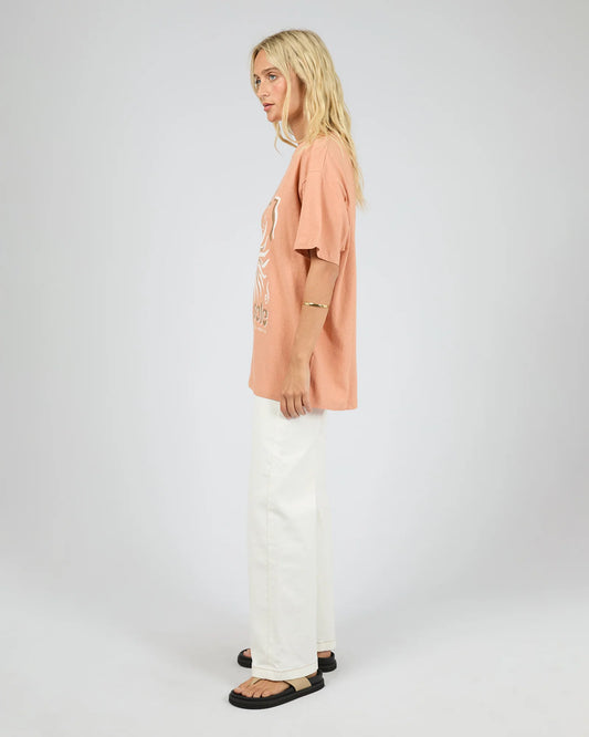 ALL ABOUT EVE De Sole Relaxed Tee Cinnamon