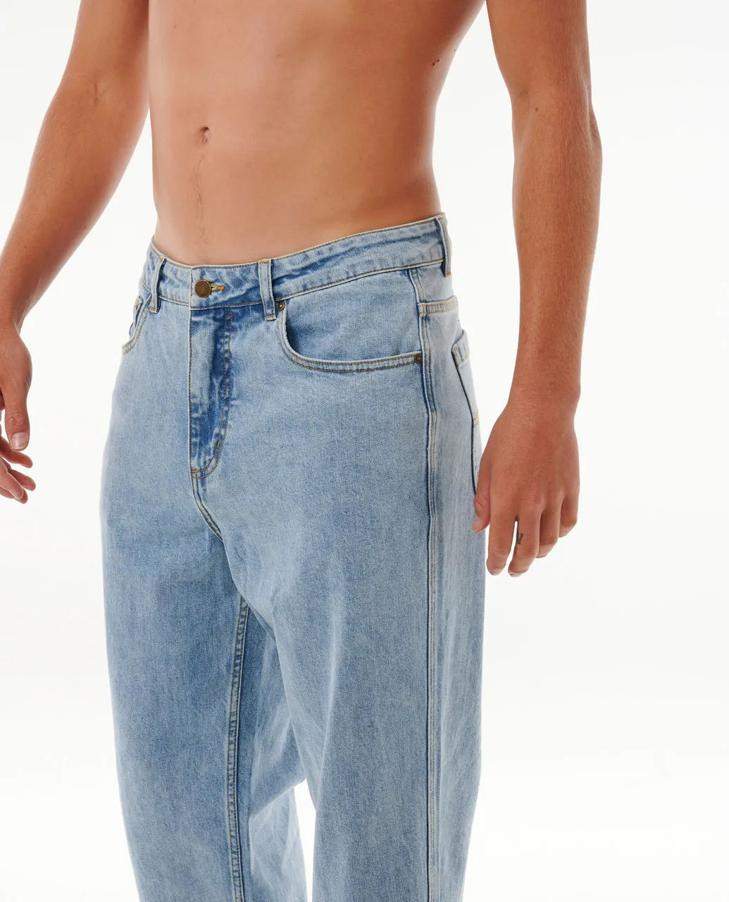 RIP CURL Mens Dosed Denim Pant