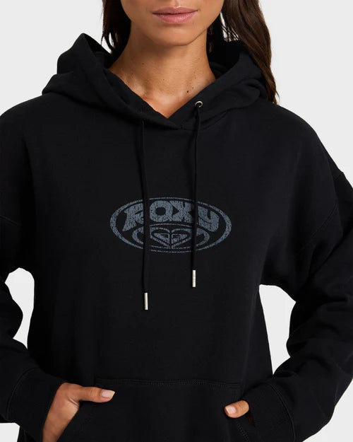 ROXY Dreamy Days Pullover Hoodie Black