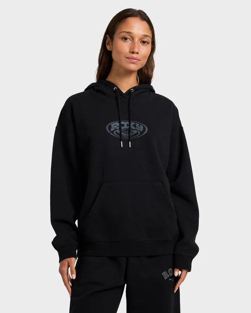 ROXY Dreamy Days Pullover Hoodie Black