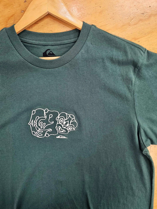 Quiksilver Tiki Tee Jungle Green