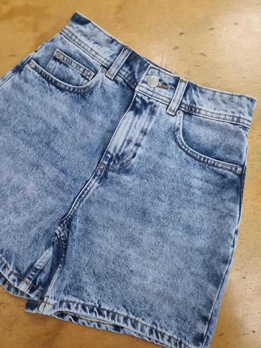 ROXY Morning Splendour Denim Short Beau Blue