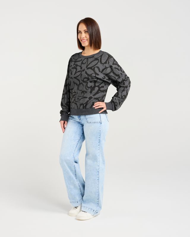 SEDUCE Elowen Sweat Grey