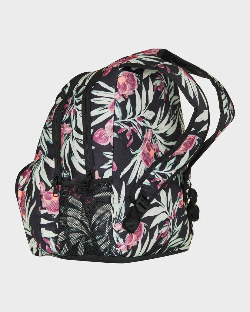 ROXY Shadow Swell Printed Backpack Black Floral