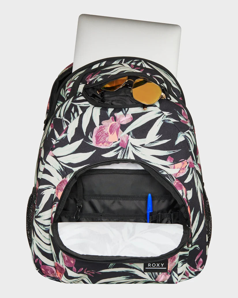 ROXY Shadow Swell Printed Backpack Black Floral
