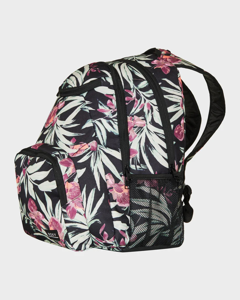 ROXY Shadow Swell Printed Backpack Black Floral