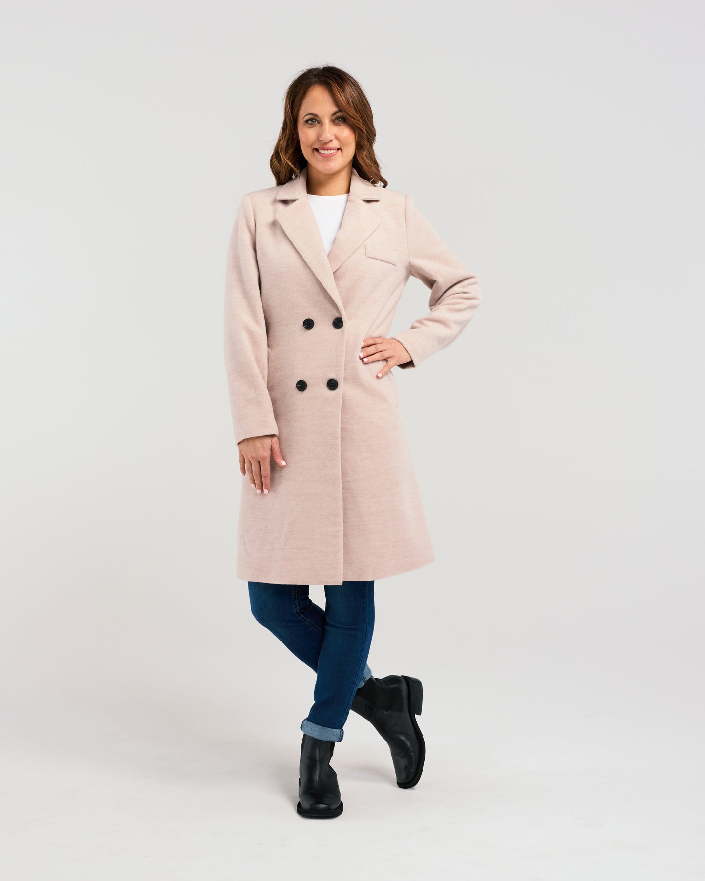 ZAFINA Felix Coat Beige