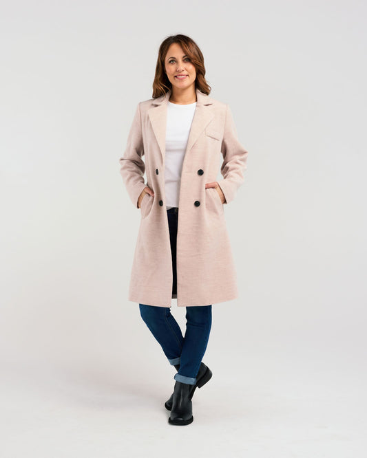 ZAFINA Felix Coat Beige
