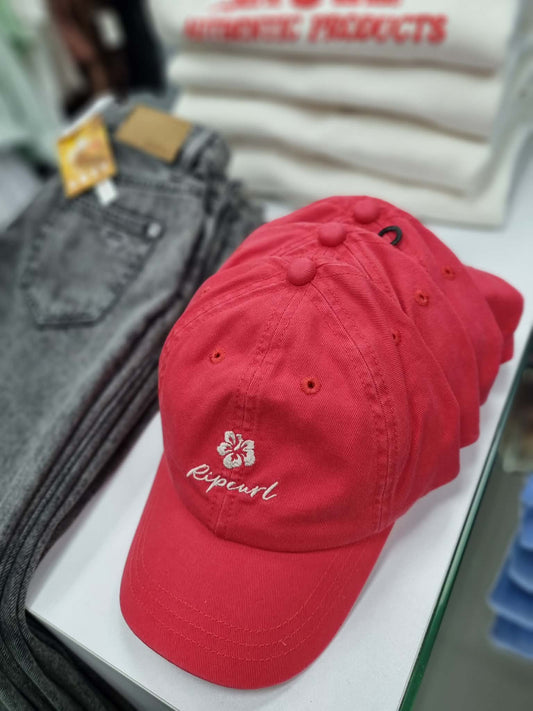 RIP CURL Girl Washed Twill Cap Red