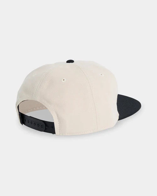 RVCA Foreign 5 Panel Snapback Natural