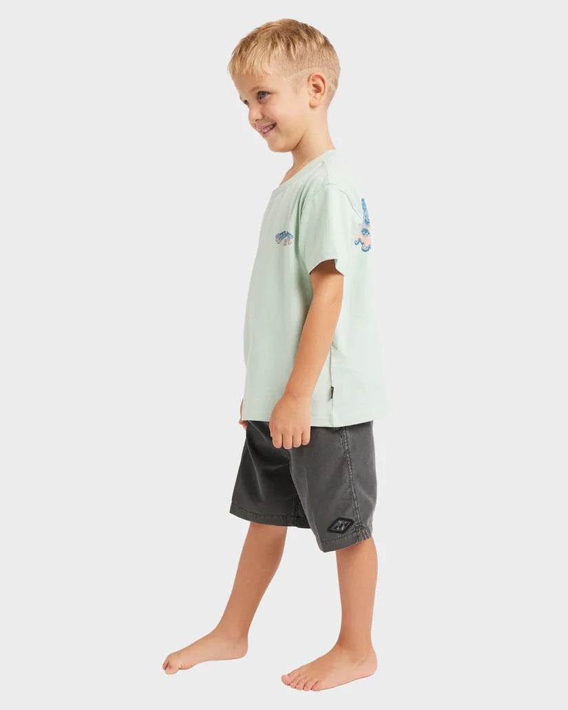 BILLABONG Groms Wax Arch Tee Seafoam 0-7 years