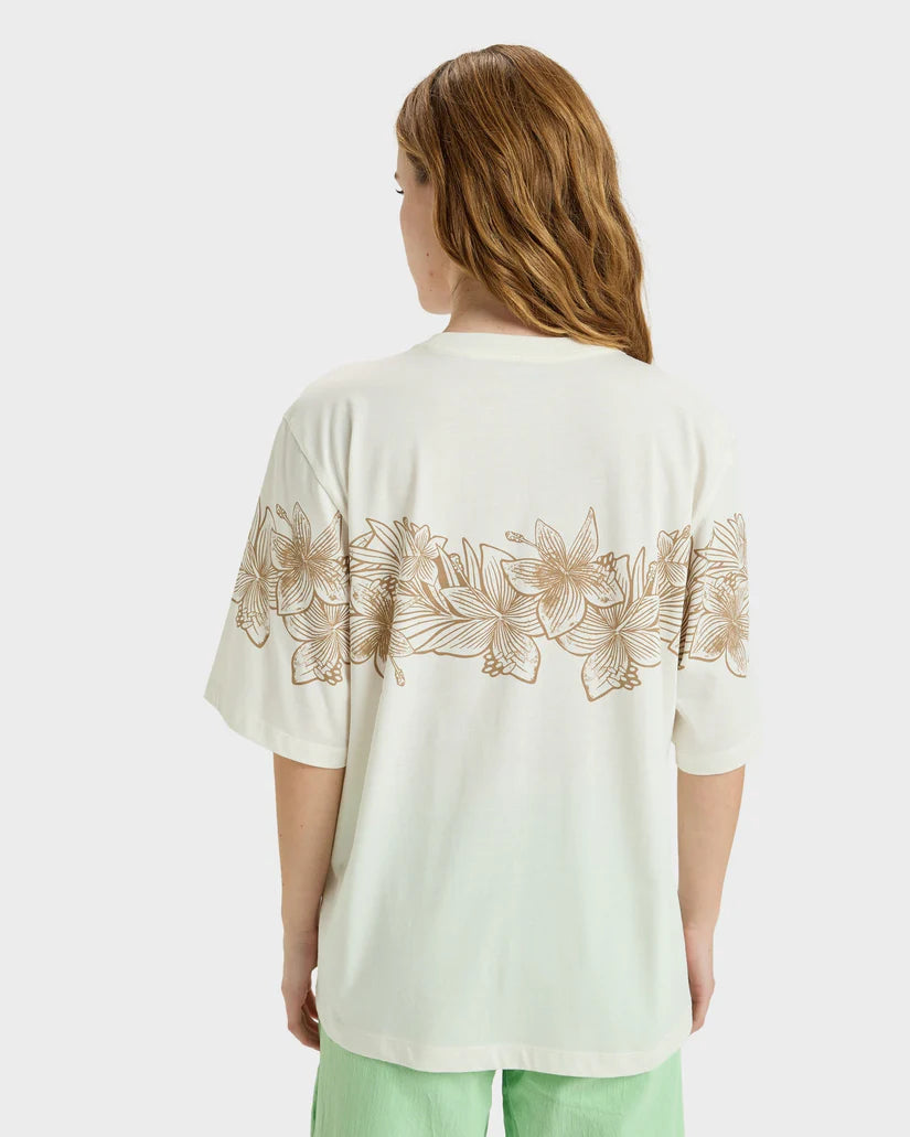 ROXY Hangloose Place Tee Egret
