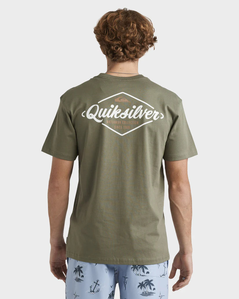 QUIKSILVER Harbour Tee Olive