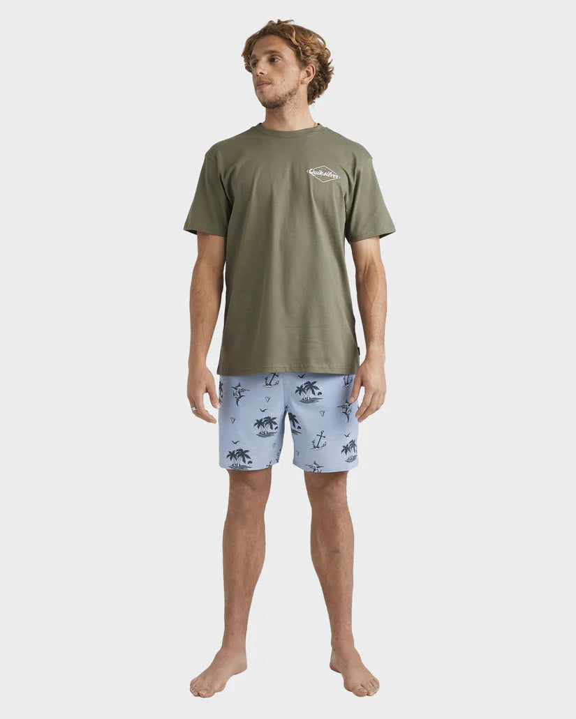 QUIKSILVER Harbour Tee Olive