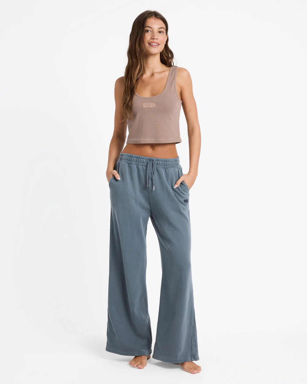 ROXY Heading Out Trackpant Dark Slate
