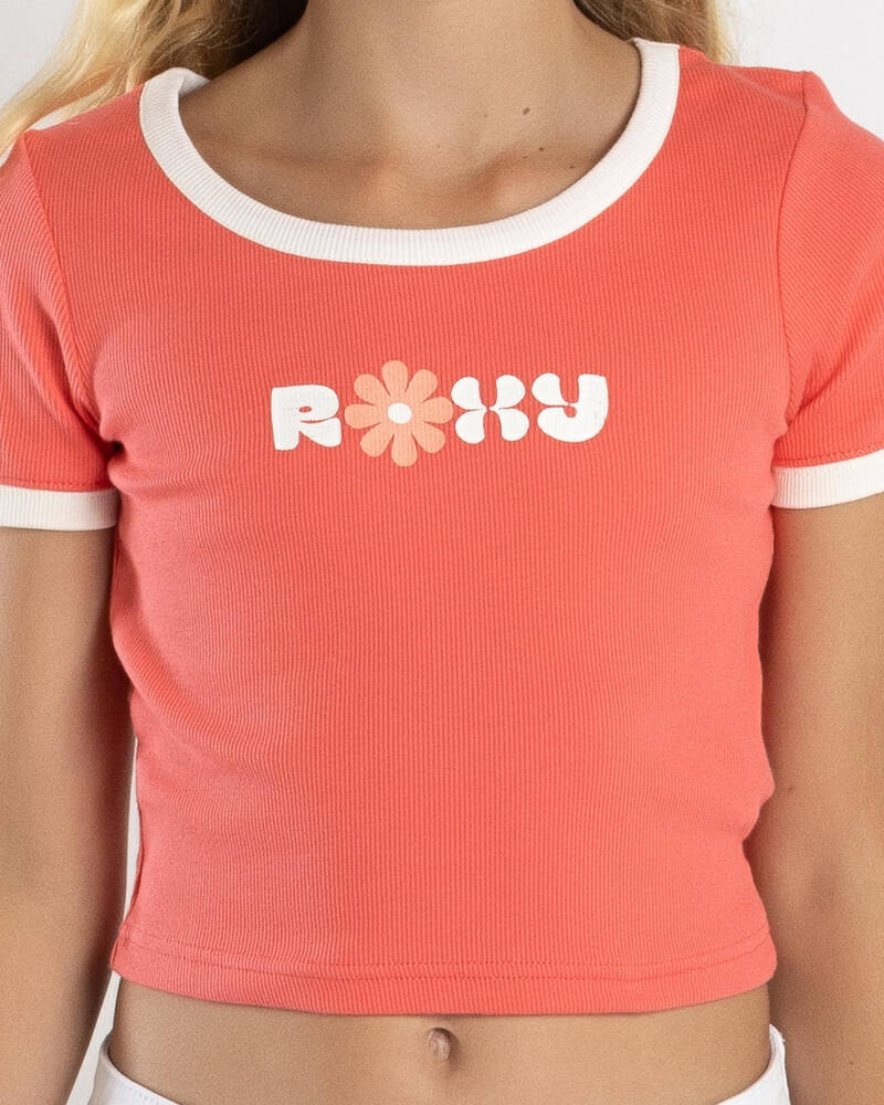 Roxy Girls Hey Yeah Yeah Tee 8 -14