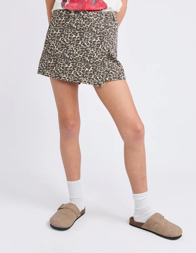 EVE GIRL Holly Leopard Skort Girls 8-14 years