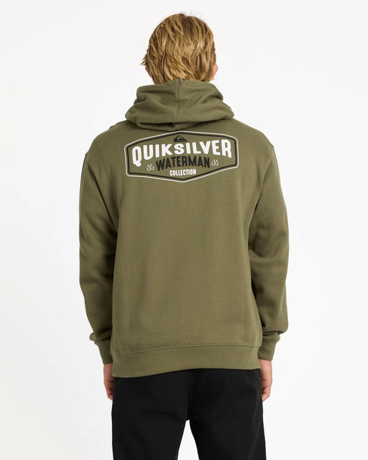 QUIKSILVER Hook Pullover Hoodie Olive