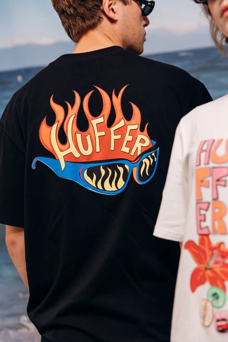 HUFFER Heatstroke Sup Tee Black
