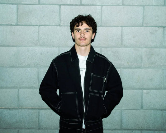 HUFFER Stage Denim Jacket Black