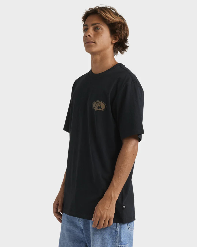 QUIKSILVER Inside Section Tee Black
